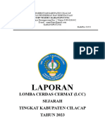 Cover Laporan LCC Sejarah