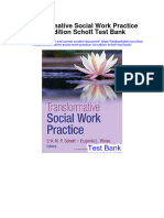 Instant Download Transformative Social Work Practice 1st Edition Schott Test Bank PDF Full Chapter