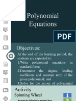 Polynomila Equations (Part2)
