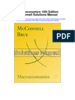 Instant Download Macroeconomics 15th Edition Mcconnell Solutions Manual PDF Full Chapter