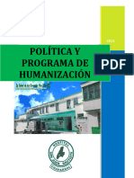 Política y Programa de Humanización