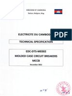 EDC-DTS-ME002-Molded Case Circuit Breakers (MCCB)