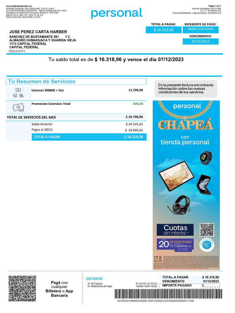 C MO PAGO MI FACTURA PERSONAL visual data 2