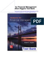 Instant Download Analysis For Financial Management 11th Edition Higgins Test Bank PDF Full Chapter