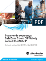 Scanner de Segurança Safezone 3 Com Cip Safety Sobre Ethernet/Ip