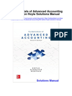 Instant Download Fundamentals of Advanced Accounting 8th Edition Hoyle Solutions Manual PDF Full Chapter
