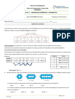 Ficha Formativa N. 3 - Sequencias