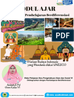 Modul Ajar Ipas Vi Berdiferensiasi - Warisan Budaya Indonesia Diakui Unesco