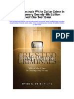 Instant Download Trusted Criminals White Collar Crime in Contemporary Society 4th Edition Friedrichs Test Bank PDF Full Chapter