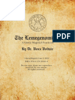 The Lemegenomicon by Dr. Voxx Voltair