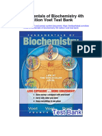 Instant Download Fundamentals of Biochemistry 4th Edition Voet Test Bank PDF Full Chapter