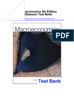 Instant Download Macroeconomics 5th Edition Williamson Test Bank PDF Full Chapter