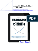 Instant Download Macroeconomics 4th Edition Hubbard Test Bank PDF Full Chapter
