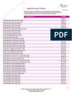 Tabela de Sugestões de Peeling A-Z (10-23)