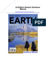 Instant Download Earth 2 2nd Edition Hendrix Solutions Manual PDF Full Chapter