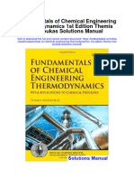Instant Download Fundamentals of Chemical Engineering Thermodynamics 1st Edition Themis Matsoukas Solutions Manual PDF Full Chapter