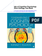 Instant Download Fundamentals of Cognitive Psychology 2nd Edition Kellogg Test Bank PDF Full Chapter