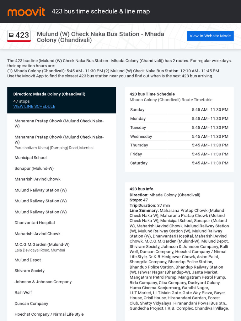 88 Bus Mulund To Bhiwandi Timetable Tmt