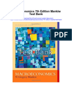 Instant Download Macroeconomics 7th Edition Mankiw Test Bank PDF Full Chapter