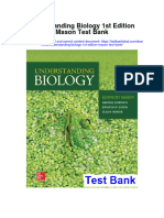 Instant Download Understanding Biology 1st Edition Mason Test Bank PDF Full Chapter