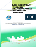 Laporan Kegiatan Workshop Peningkatan Mutu Jurnal Tahun 2021