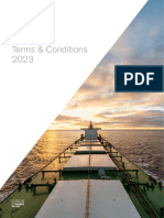 Charterers Terms and Conditions 2023
