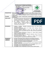 SOP Pelaporan Dan Distribusi Informasi