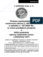 Rybářský Řád A BPVRP 2024-2025