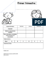 Examen Primer Trimestre 2°