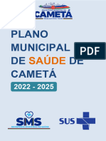 Plano Municipal de Saude de 2022 A 2025