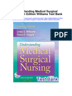 Instant Download Understanding Medical Surgical Nursing 4th Edition Williams Test Bank PDF Full Chapter