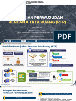 Materi Sosialisasi Penilaian Perwujudan RTR