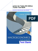 Instant Download Macroeconomics For Today 9th Edition Tucker Test Bank PDF Full Chapter