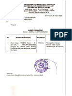 Surat Edaran Ususlan Bantuan Sarpras 2023