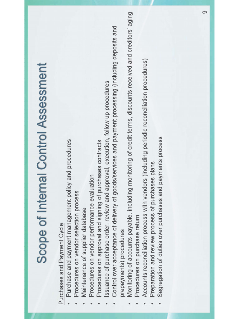 Internal Control | PDF
