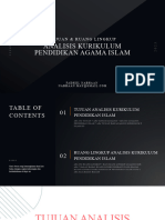 Analisis Kurikulum Pendidikan Agama Islam