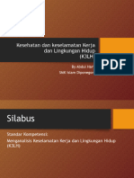 Kesehatan Dan Keselamatan Kerja Dan Lingkungan Hidup (K3LH) : by Abdul Haris SMK Islam Diponegoro