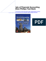 Instant Download Fundamentals of Financial Accounting 6th Edition Phillips Test Bank PDF Full Chapter