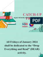 Catch Up Fridays