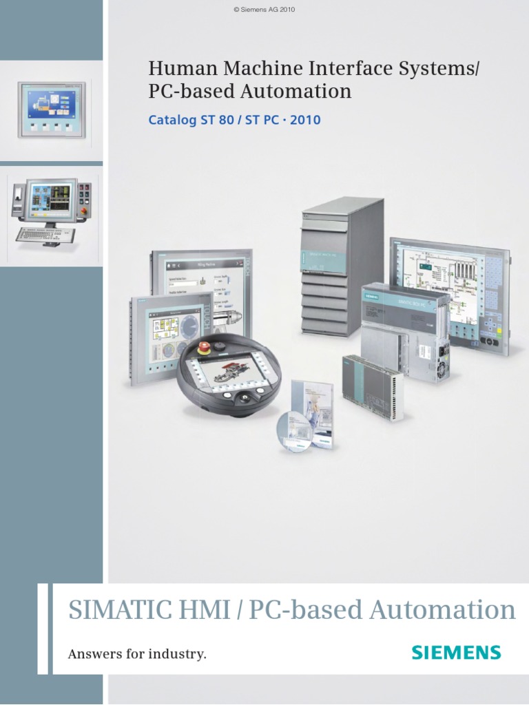 Simatic St80 STPC Complete English 2010 | PDF | Embedded System | Automation