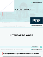 Interfaz de Word