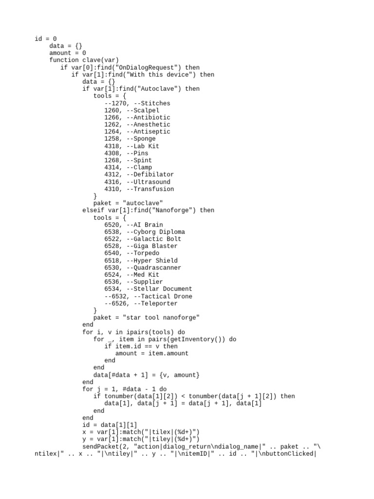 CalaveNanoforge Lua | PDF | Teaching Methods & Materials | Computers