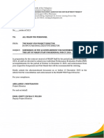 MEMO For PSO Submission of IPEP Draft Internal Logo