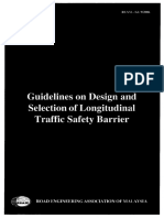 Guidelines on Design and Selection of Longitudinal Traffic Safety BarrierREAM 9-2006