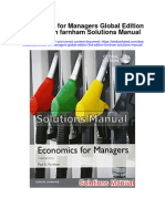 Instant Download Economics For Managers Global Edition 3rd Edition Farnham Solutions Manual PDF Full Chapter