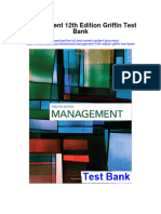 Instant Download Management 12th Edition Griffin Test Bank PDF Full Chapter