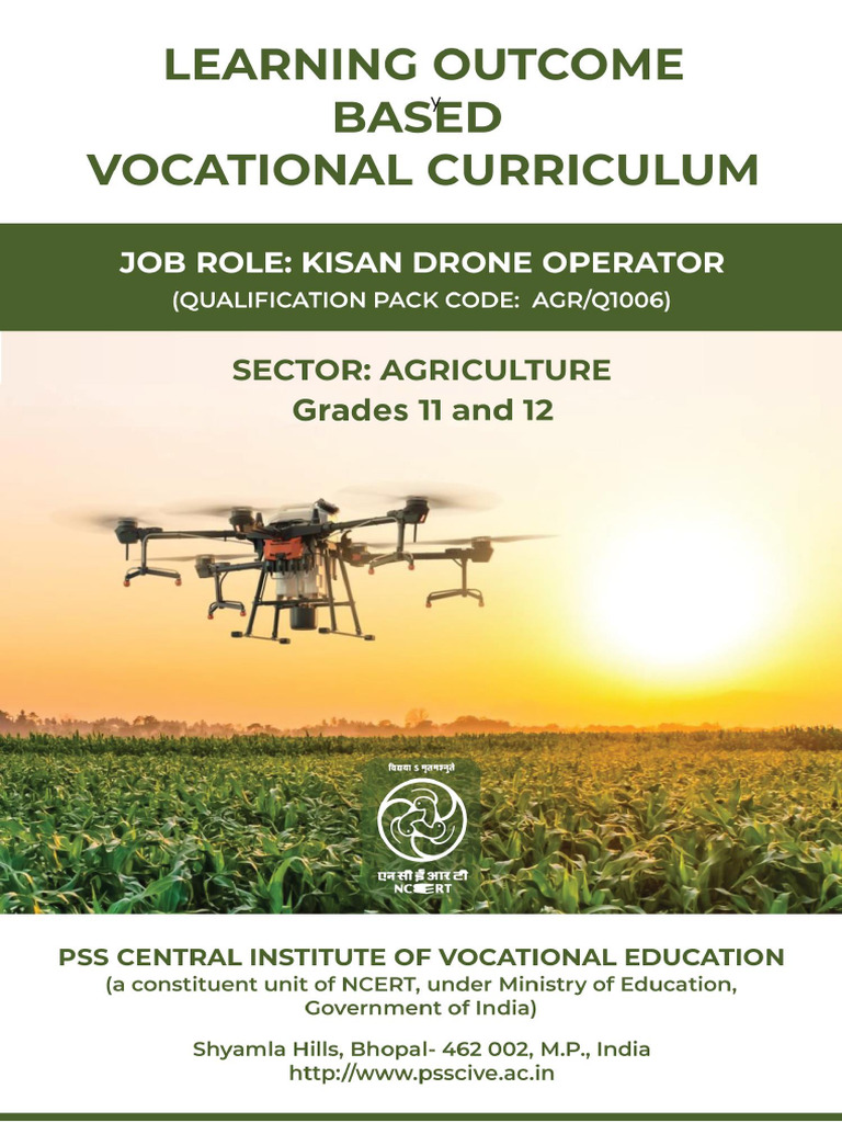 Kisan Drone Operator English Pdf Educational Assessment Agriculture