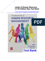 Instant Download Fundamentals of Human Resource Management 7th Edition Noe Test Bank PDF Full Chapter