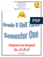 Grade 6 Sem 1 Summary Unit Three 4oman