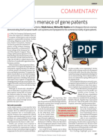 The Phantom Menace of Gene Patents: Commentary